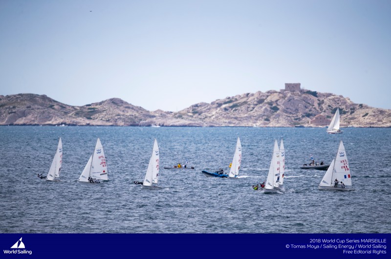 Sailing�s 2018 World Cup Series will conclude with the Final in Marseille, France from 3-10 June 2018. Following three Rounds in Japan, USA and France, the Final sees the Series Champions crowned in eight fleets. A total of 212 sailors from 34 nations will race in 156 boats in Marseille.  Tomas Moya/Sailing Energy/World Sailing © Tomas Moya/Sailing Energy/World Sailing
