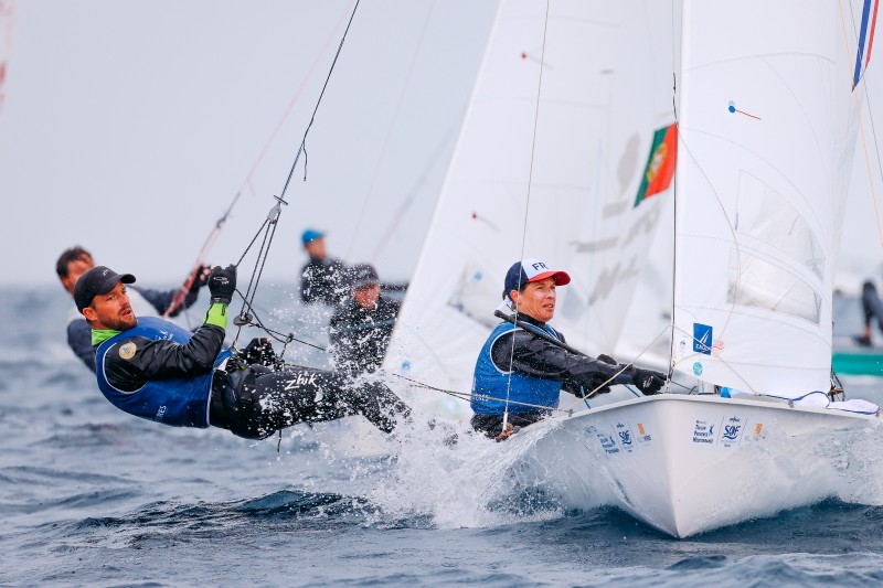 Camille Lecointre et Jeremie Mion, 470 . 55th Semaine Olympique Fran&ccedil;aise &copy; Sailing Energy / Semaine Olympique Fran&ccedil;aise 26 April, 2024 © Sailing Energy / Semaine Olympique Francaise